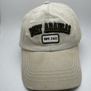 Port Aransas Est 1911 Hat Cap Adjustable Corduroy Embroidered